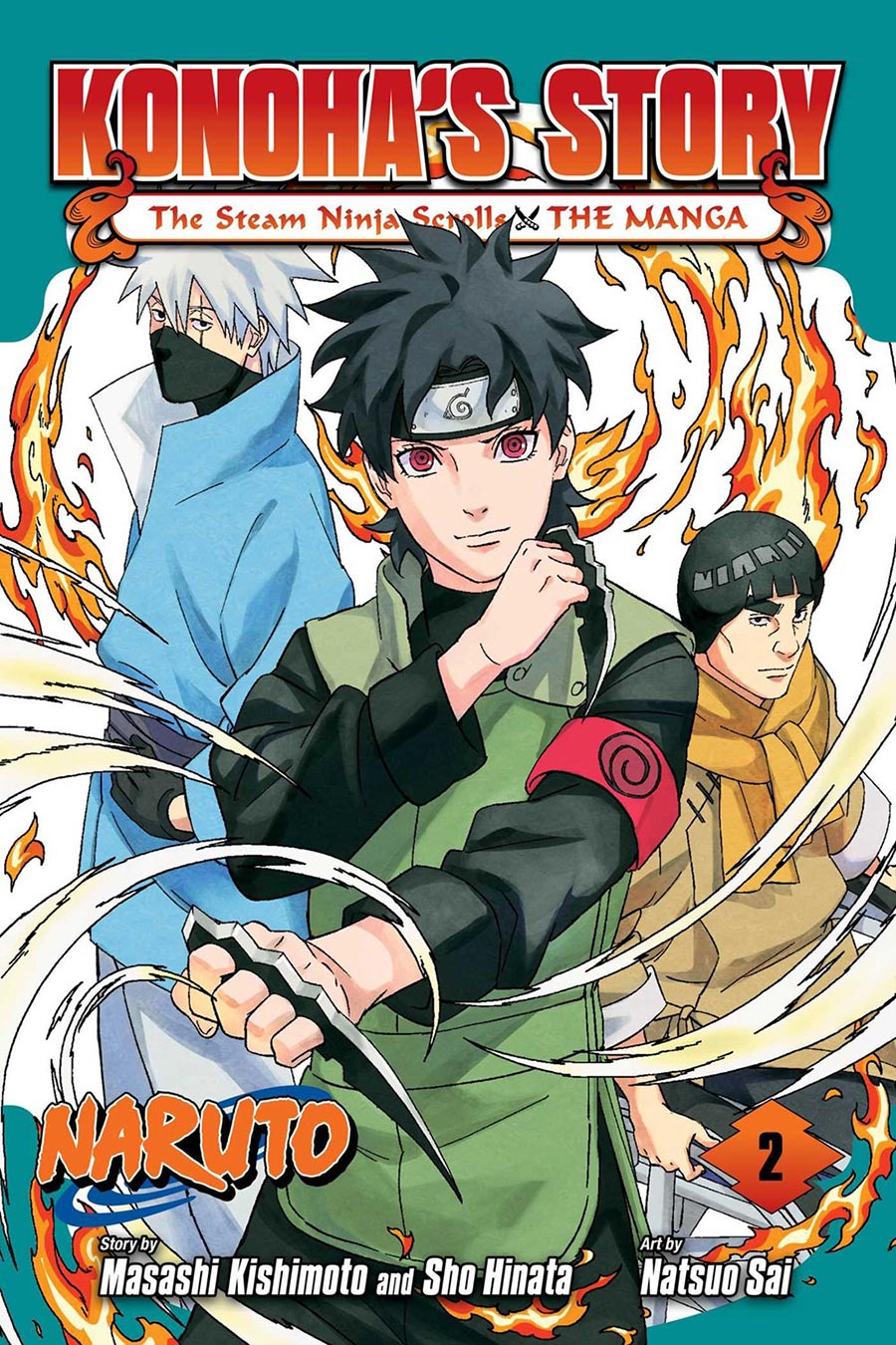 Naruto Konohas Story The Steam Ninja Scrolls The Manga Vol 2 GN