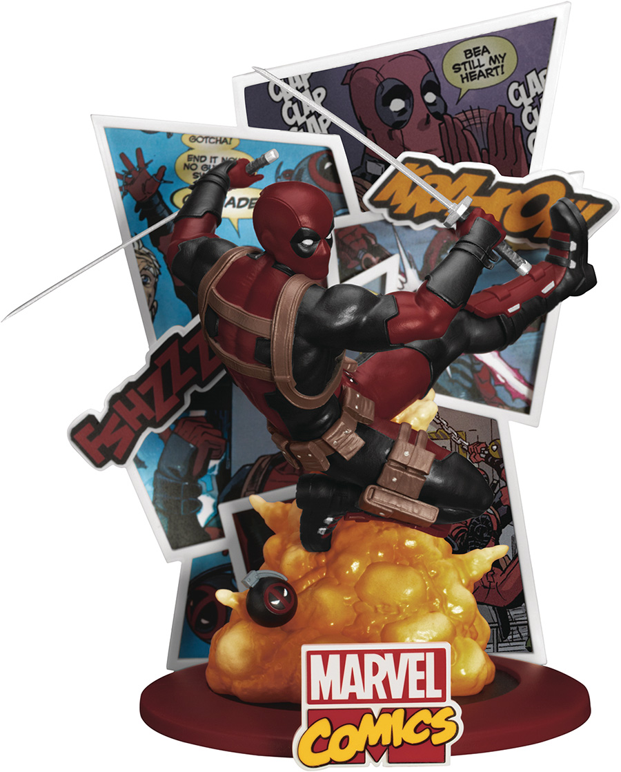 Marvel Comics DS-150 Deadpool D-Stage SDCC 2024 Previews Exclusive Statue