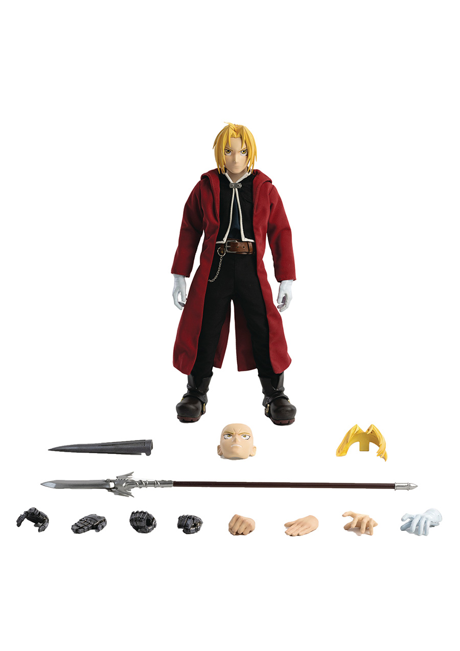 Fullmetal Alchemist Brotherhood Edward Elric 1/6 Scale FigZero Action Figure (New Production Run)