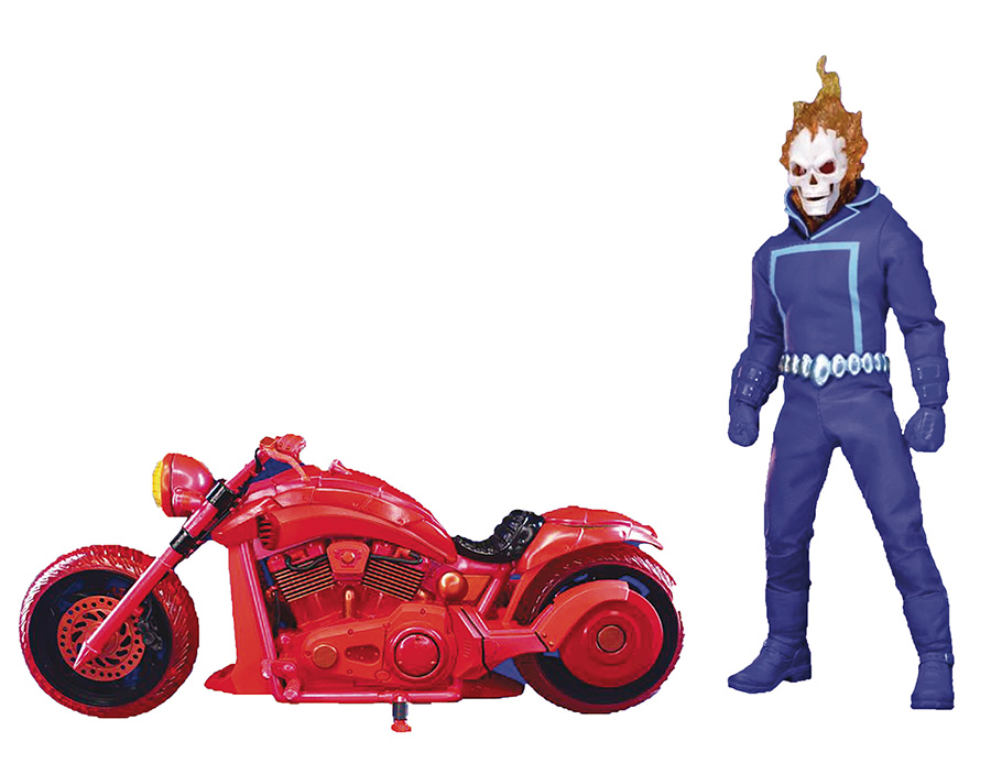 Marvel One-12 Collective Ghost Rider & Hell Cycle Action Figure Set