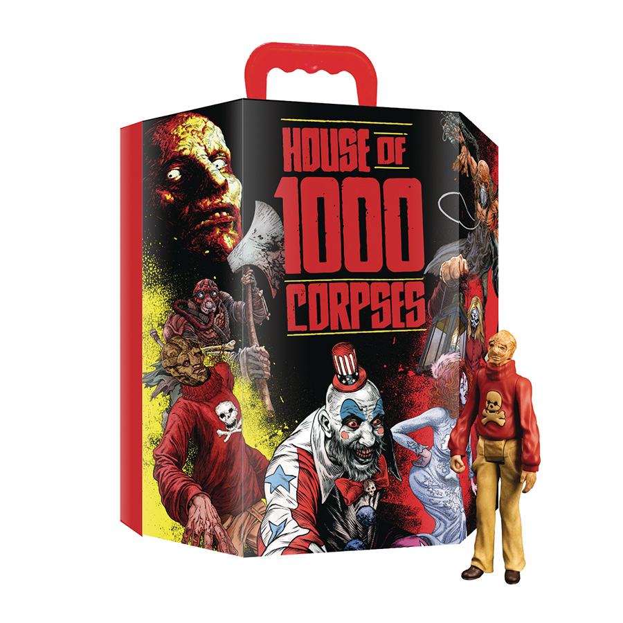 House Of 1000 Corpses Collectors Case With Tiny Head & Torso Action Figure