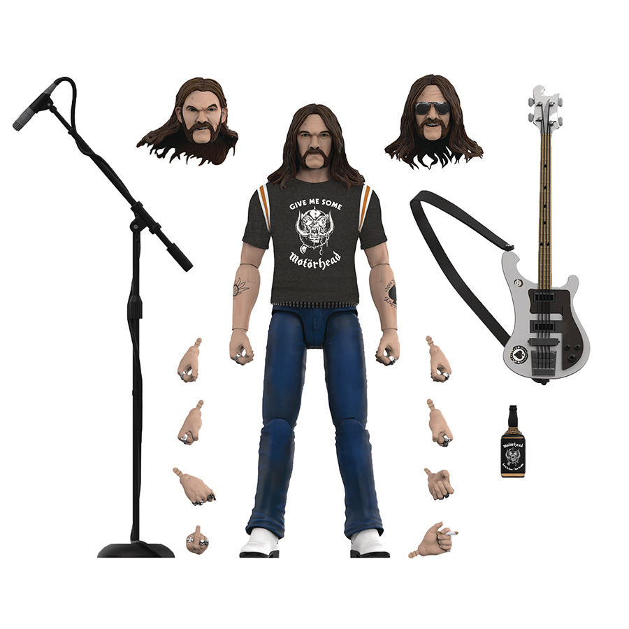 Motorhead Ultimates Wave 2 Lemmy 1981 Tour Action Figure