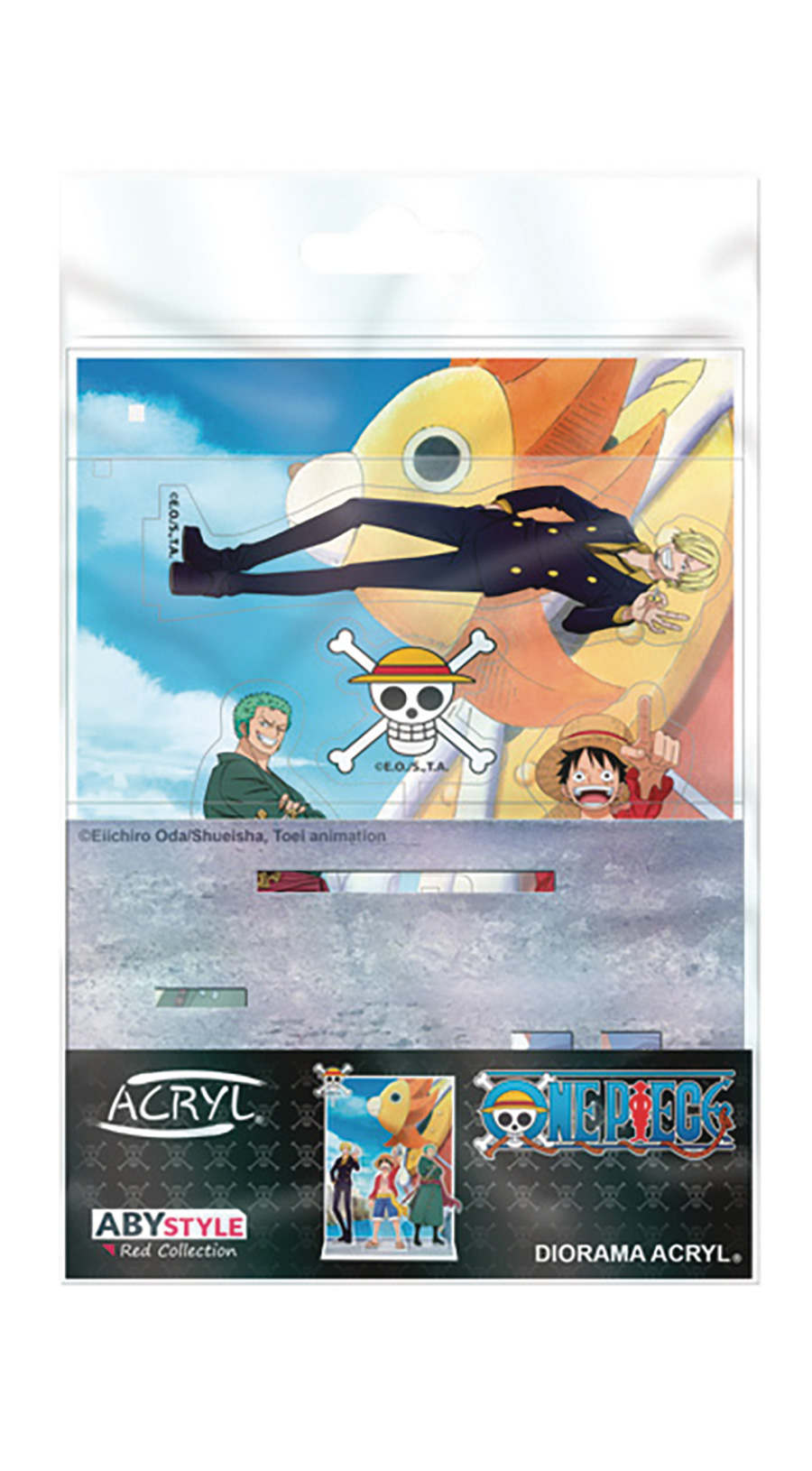 One Piece Trio Acryl Figure Diorama