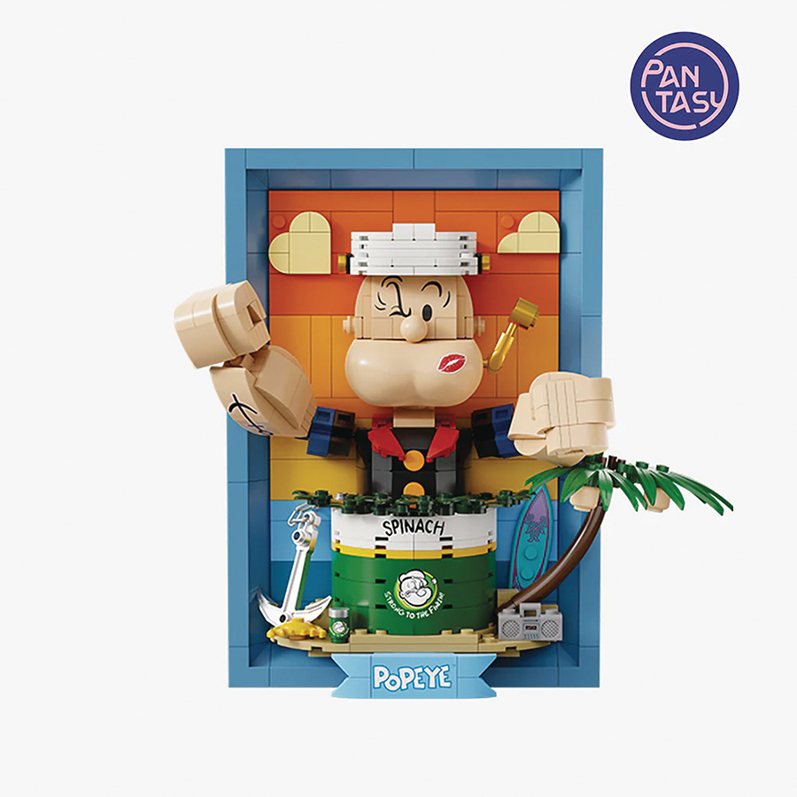 Pantasy Popeye Popeye 3-Dimensional Picture 415-Piece Building Block Toy