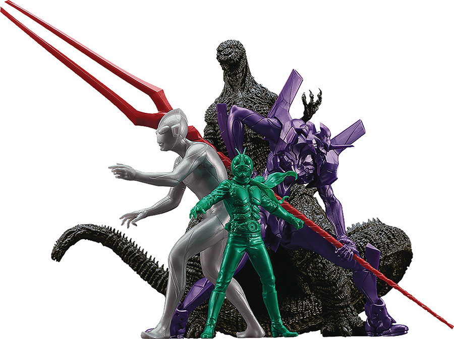 Shin Japan Hero Universe Plamax MF-87 Minimum Heroes Model Kit