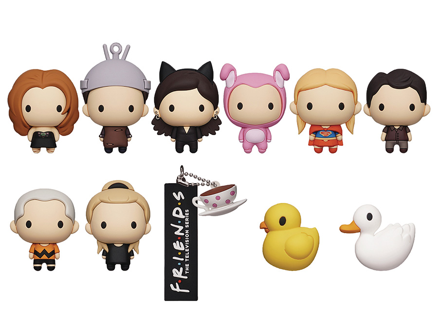 Friends 3D Foam Bag Clip Series 5 Blind Mystery Box