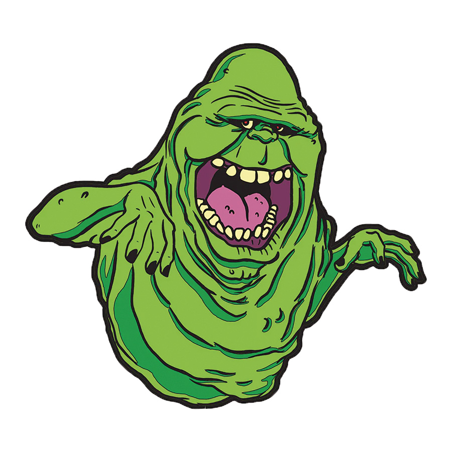 Ghostbusters Glow-In-The-Dark Enamel Pin - Slimer