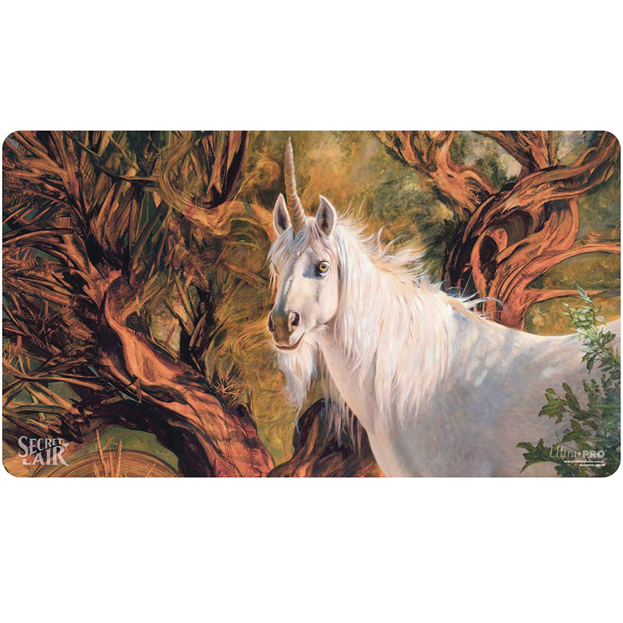Magic The Gathering Secret Lair Featuring Julie Playmat - Good Fortune Unicorn