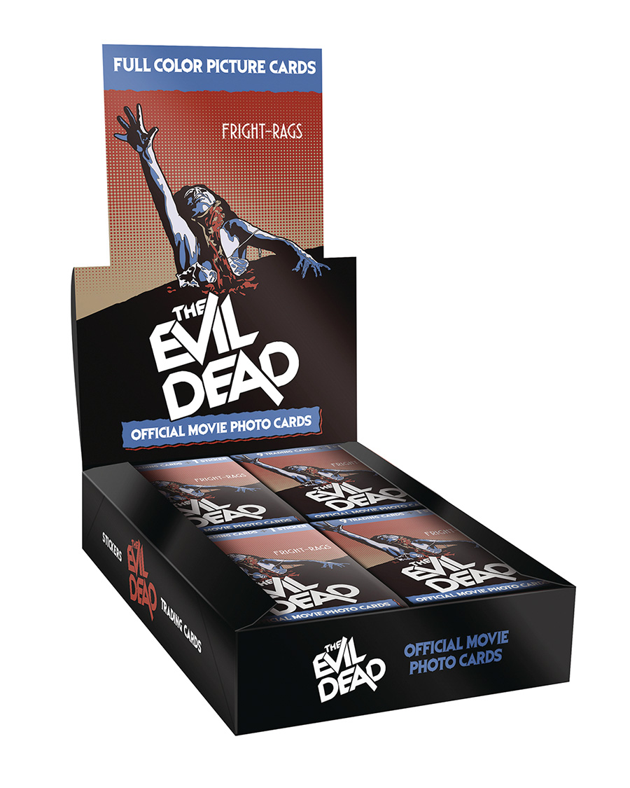 Evil Dead Previews Exclusive Trading Cards Hobby Box 24-Pack