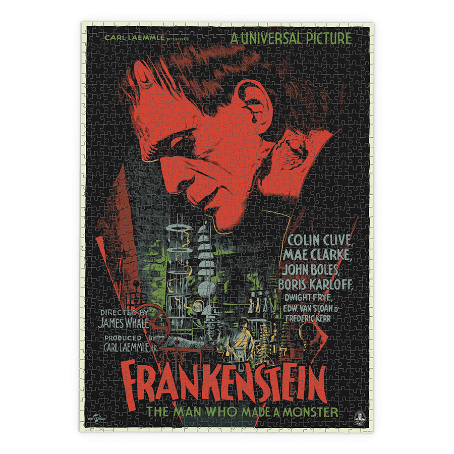 Frankenstein By Francesco Francavilla 20x28-Inch 1000-Piece Puzzle