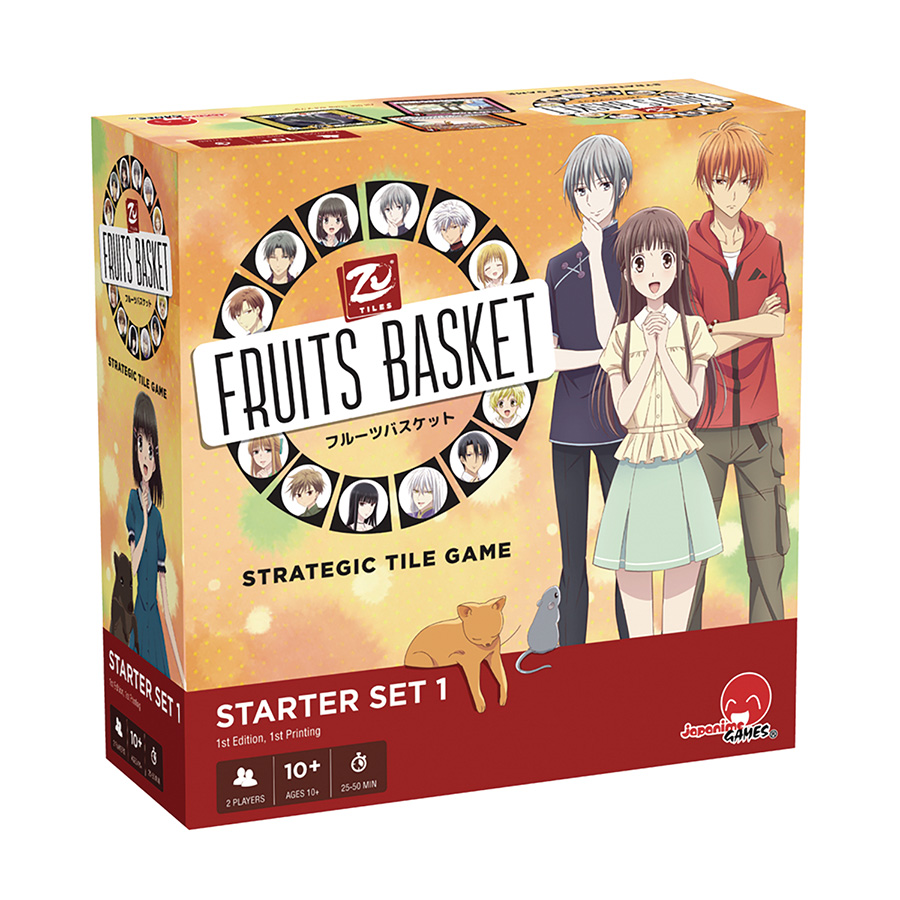 Fruits Basket Tiles Of The Zodiac Game Set 1
