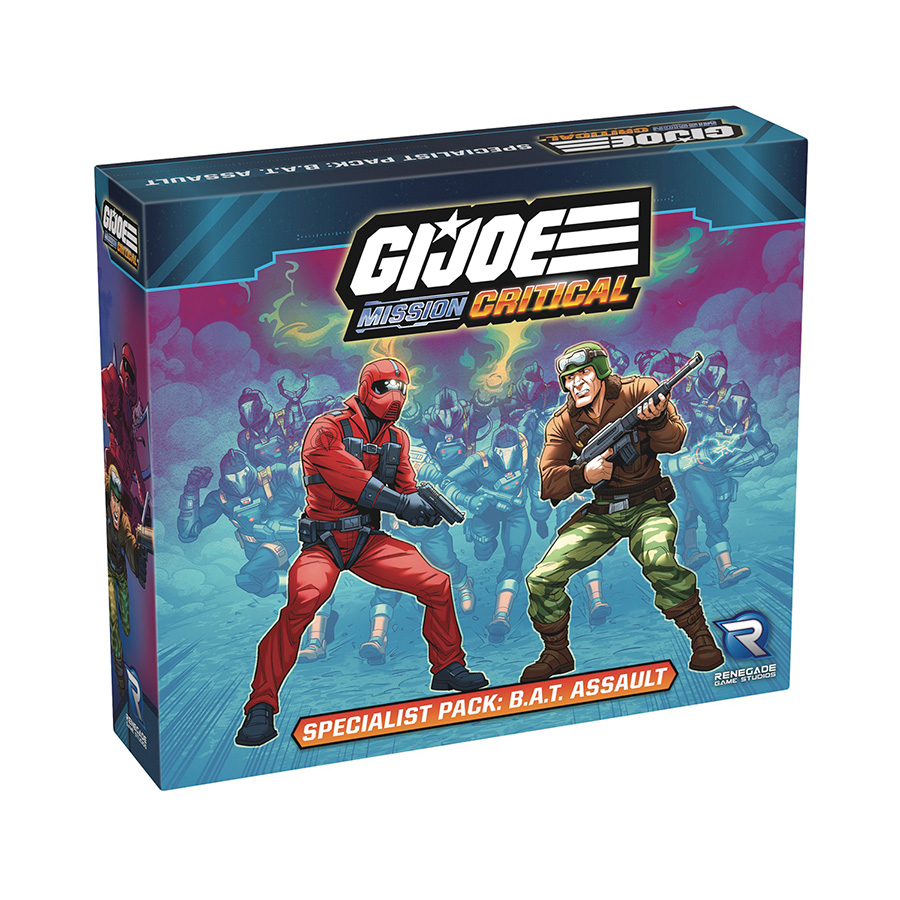 GI Joe Mission Cricital Specialist Pack B.A.T. Assault Expansion