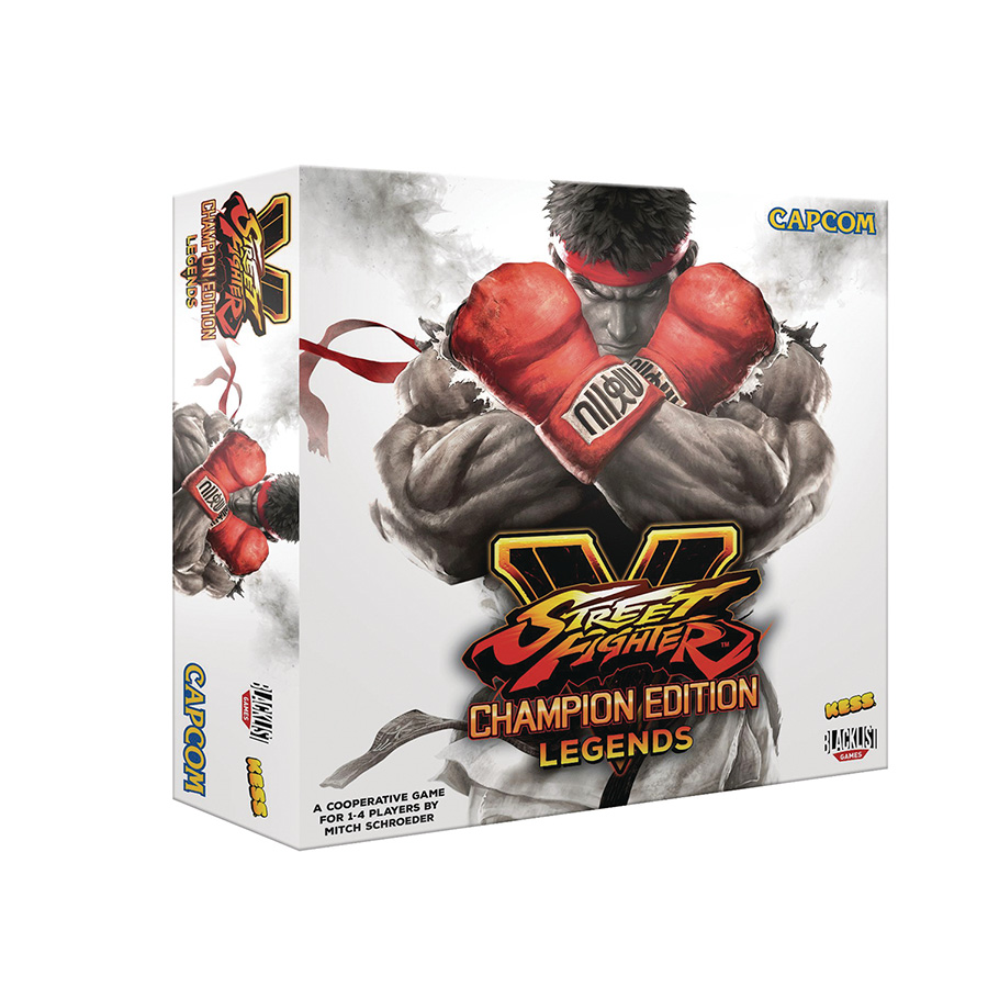 Street Fighter V Champion Edition Legends Board Game
