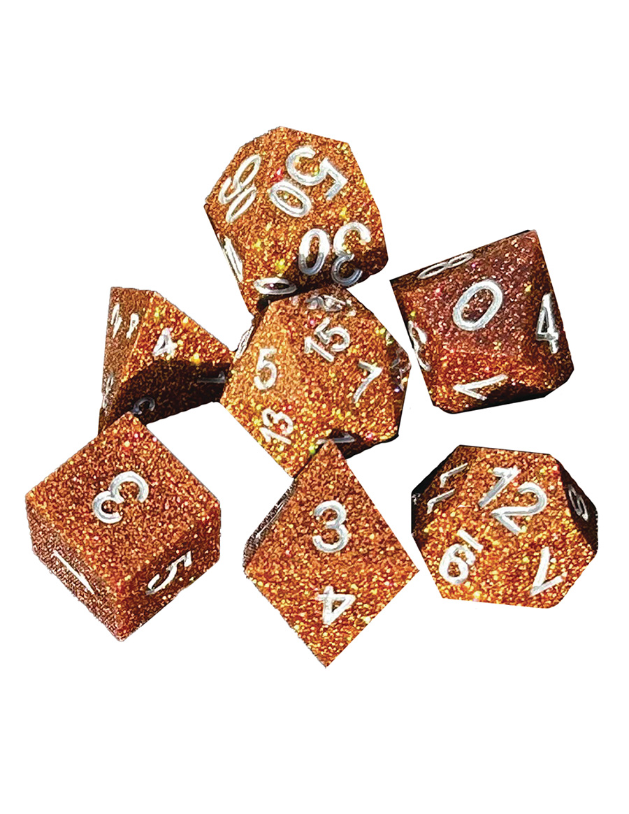Dungeon Crawl Classics RPG Dice Set - Rusted Death Hulk