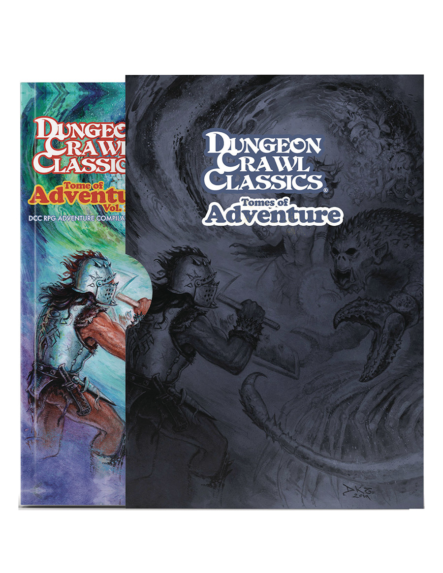 Dungeon Crawl Classics RPG Tome Of Adventure Slipcased HC