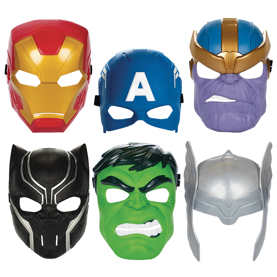 Avengers Hero Mask Assortment Case 202401