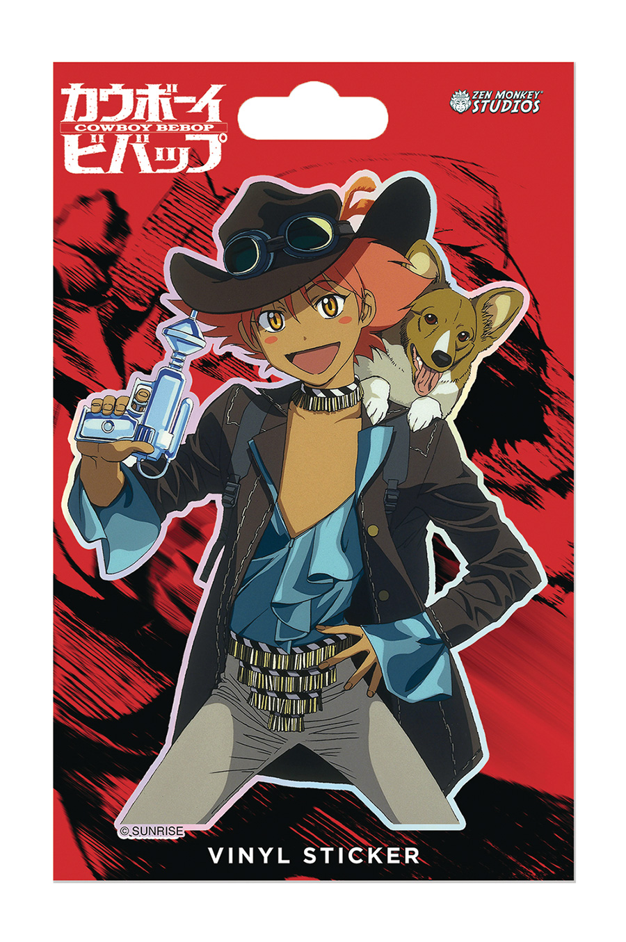 Cowboy Bebop Vinyl Sticker - Western Ed