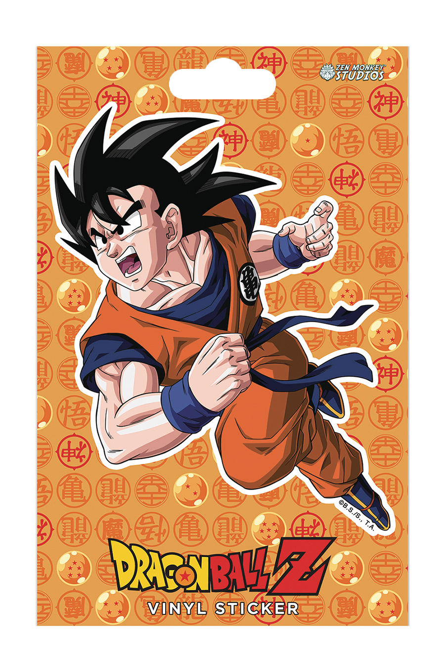 Dragon Ball Z Vinyl Sticker - Flying Goku