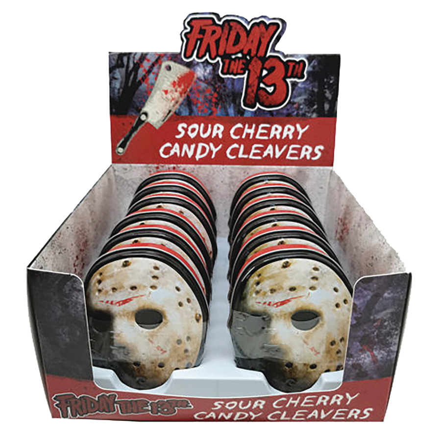 Friday The 13th Jason Mask Candy Tin Display