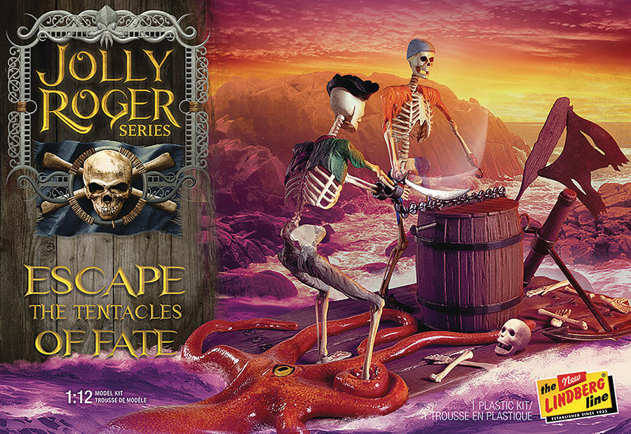 Jolly Roger Escape The Tentacles Of Fate 1/12 Scale Model Kit