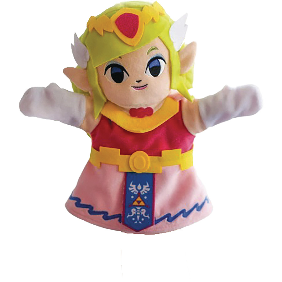 Legend Of Zelda Plush Hand Puppet - Princess Zelda