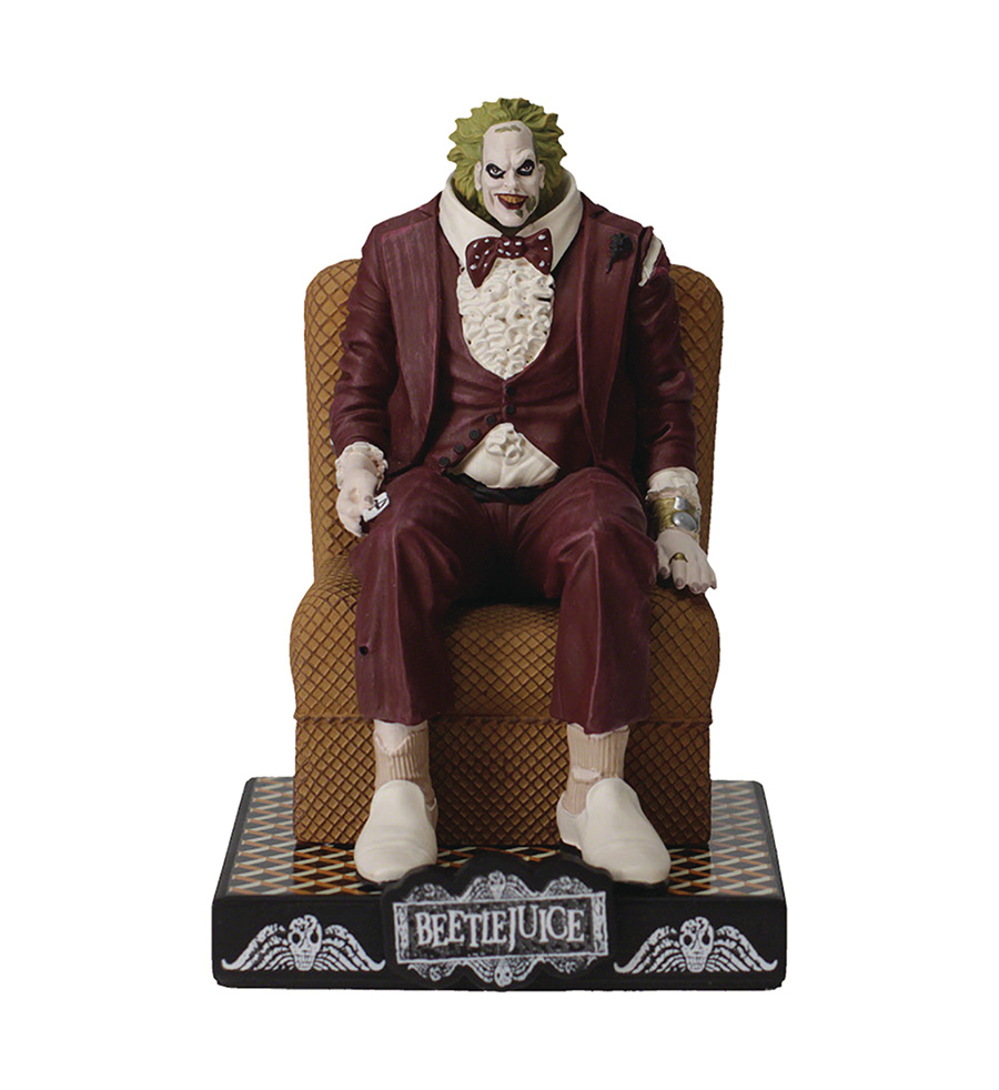 Royal Bobbles Face Bobble Head - Beetlejuice (Shrunken Head)