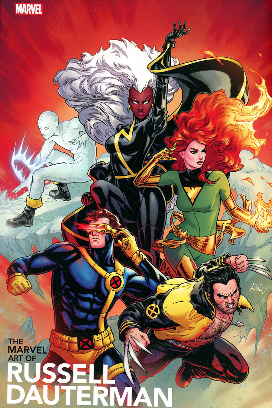 Marvel Art Of Russell Dauterman HC Direct Market Exclusive X-Men Variant Cover