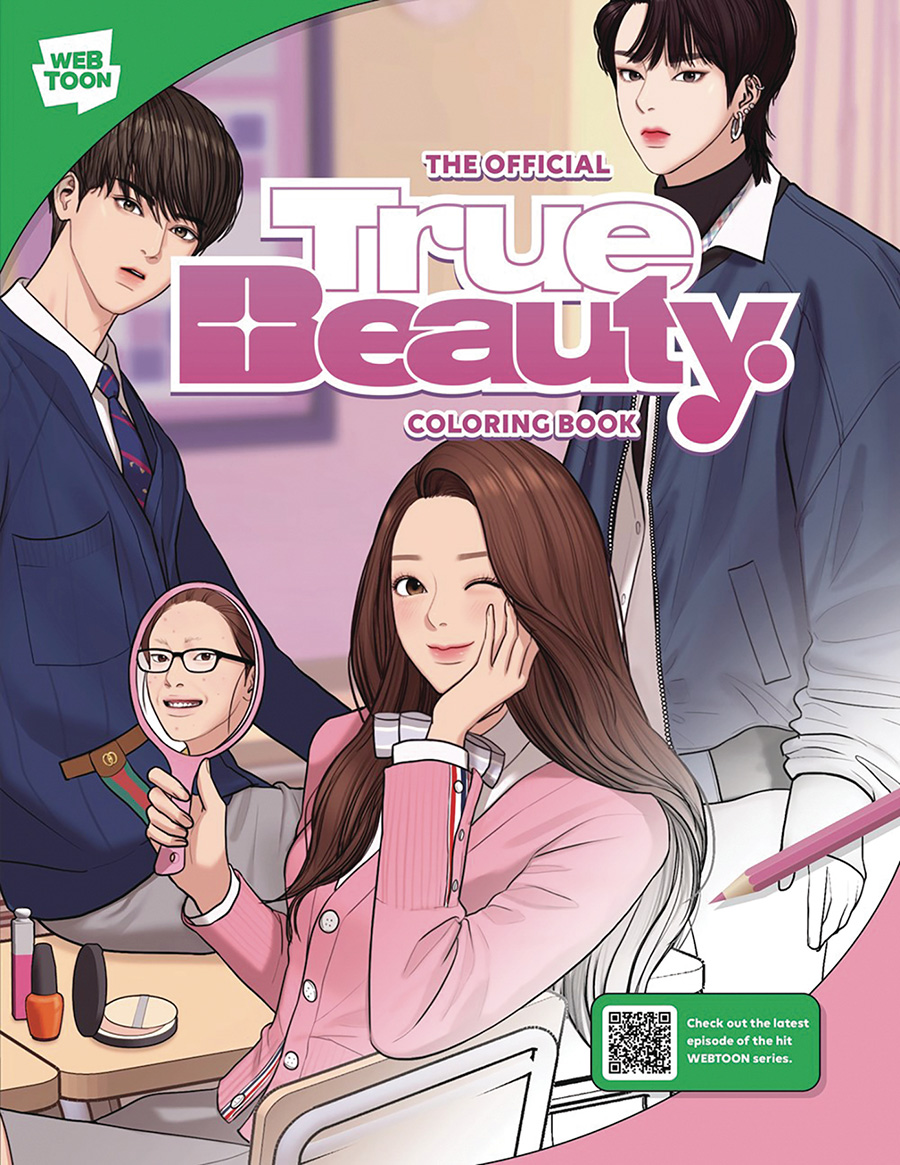 Webtoon True Beauty The Official Coloring Book SC