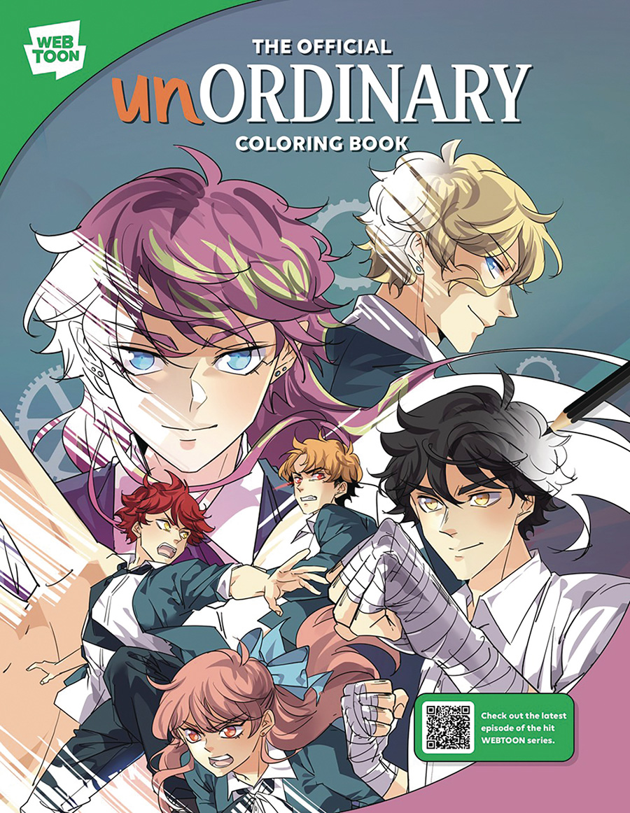 Webtoon Unordinary The Official Coloring Book SC Midtown Comics Webtoon Unordinary The Official Coloring Book SC Midtown Comics
