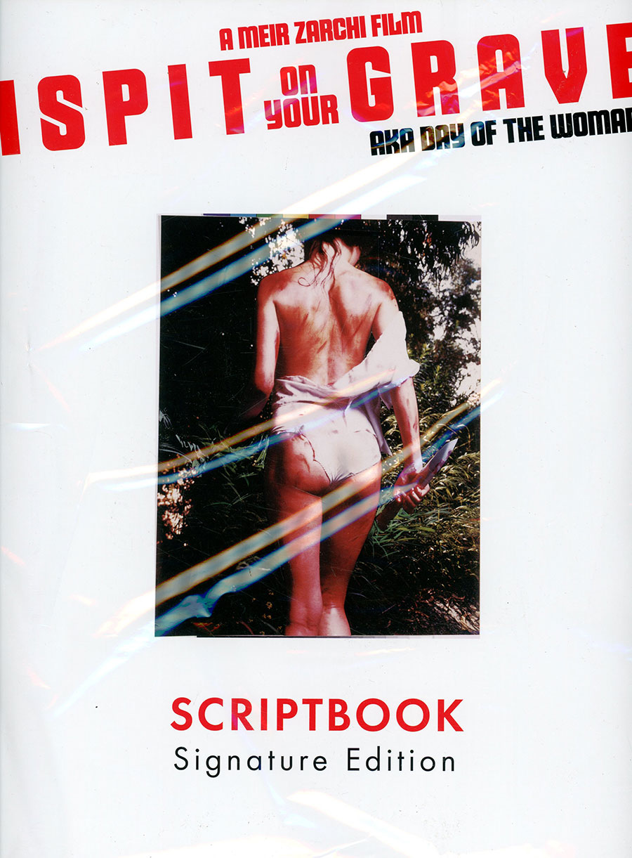 I Spit On Your Grave Scriptbook HC Regular Edition