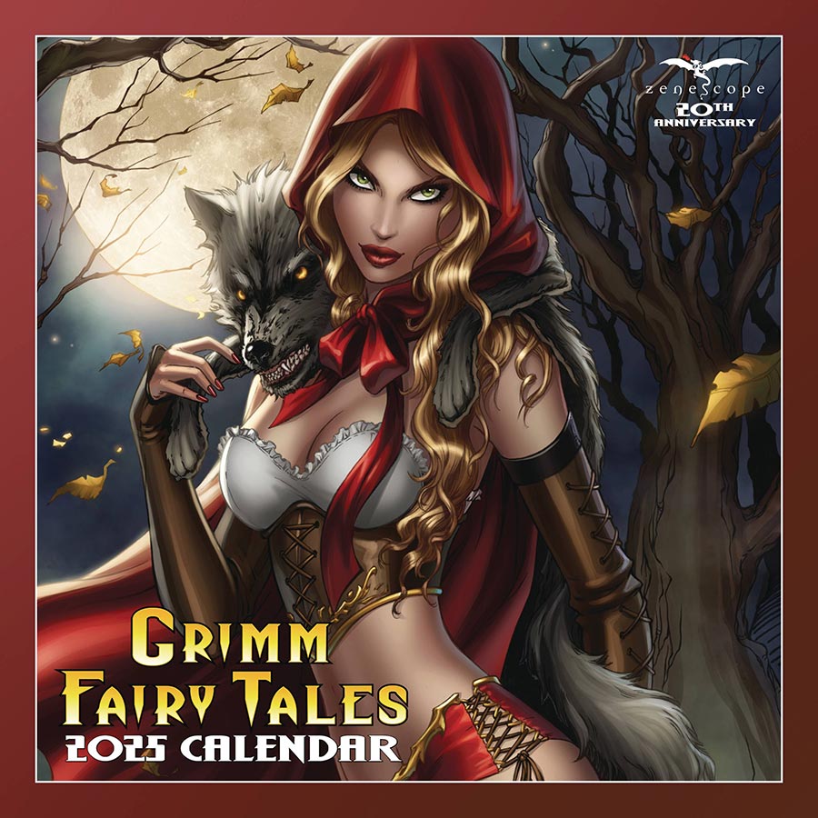2025 Zenescope Entertainment 20th Anniversary Calendar