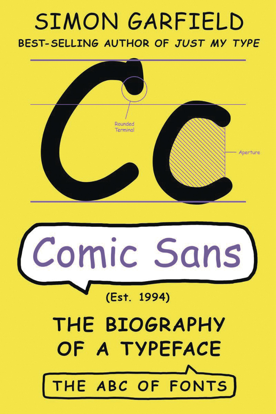 Comic Sans The Biography Of A Typeface The ABC Of Fonts HC