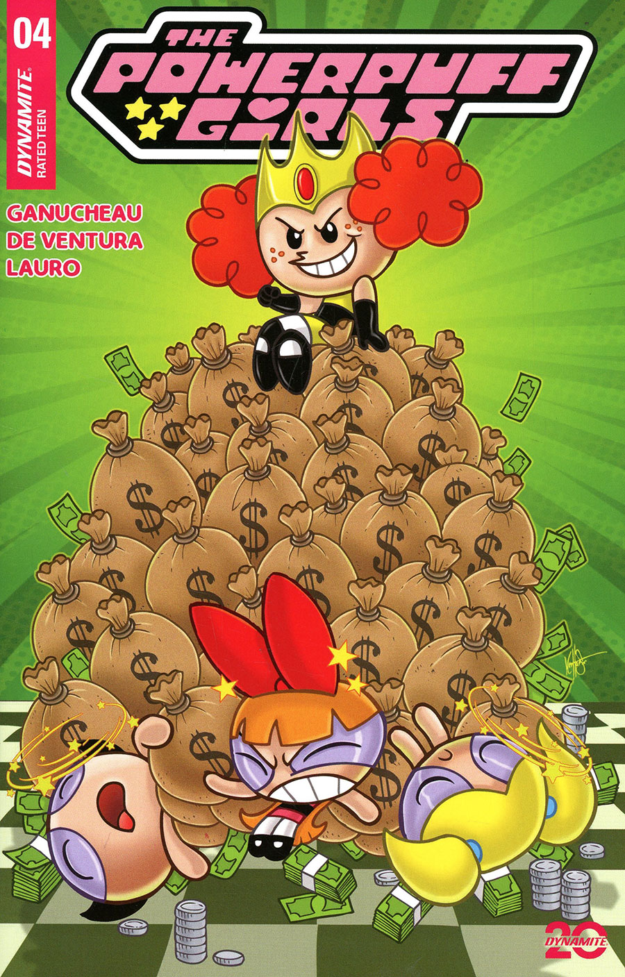Powerpuff Girls Vol 4 #4 Cover E Incentive Ken Haeser Variant Cover