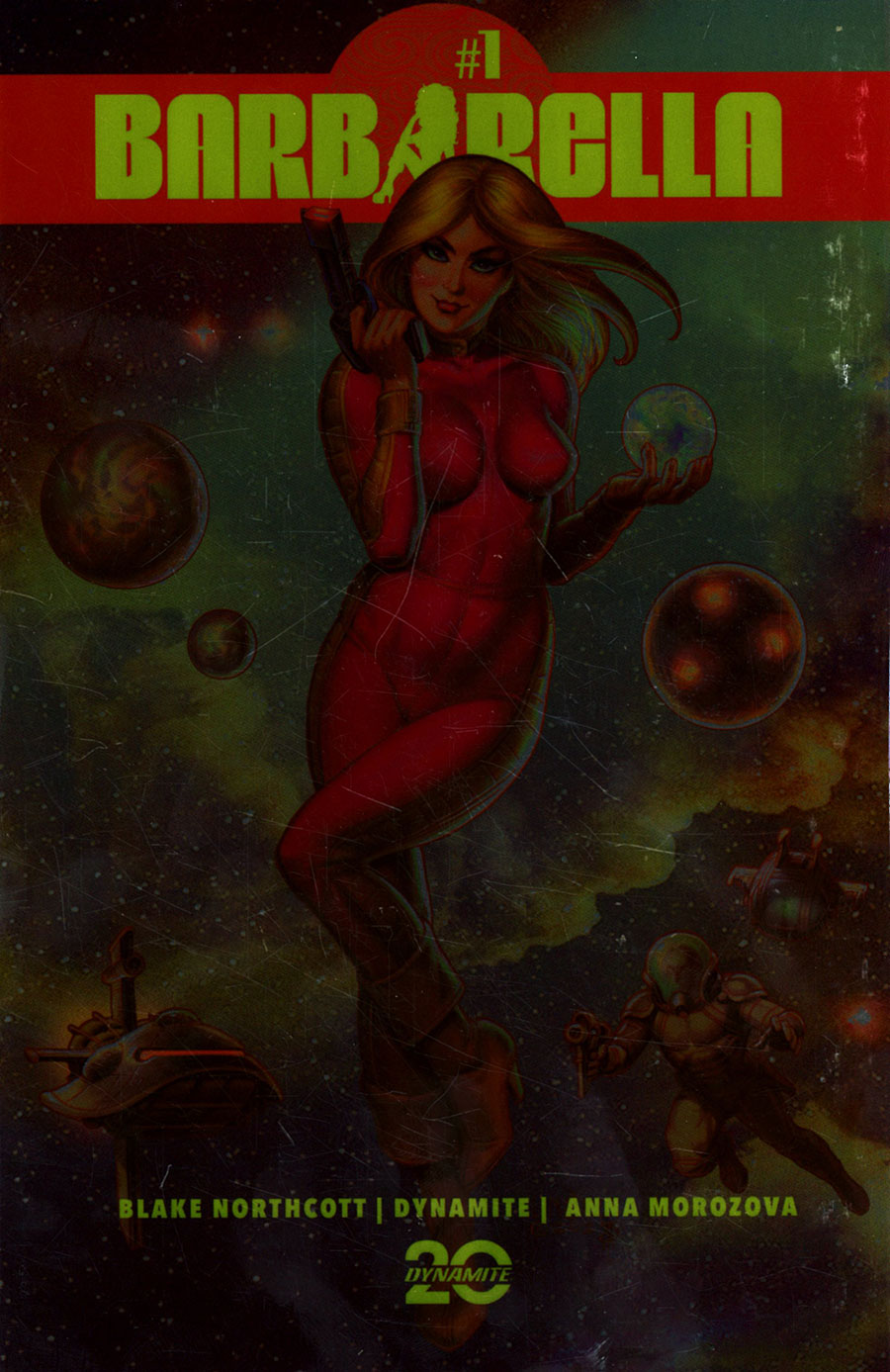 Barbarella Vol 3 #1 Cover E Variant Joseph Michael Linsner Foil Cover