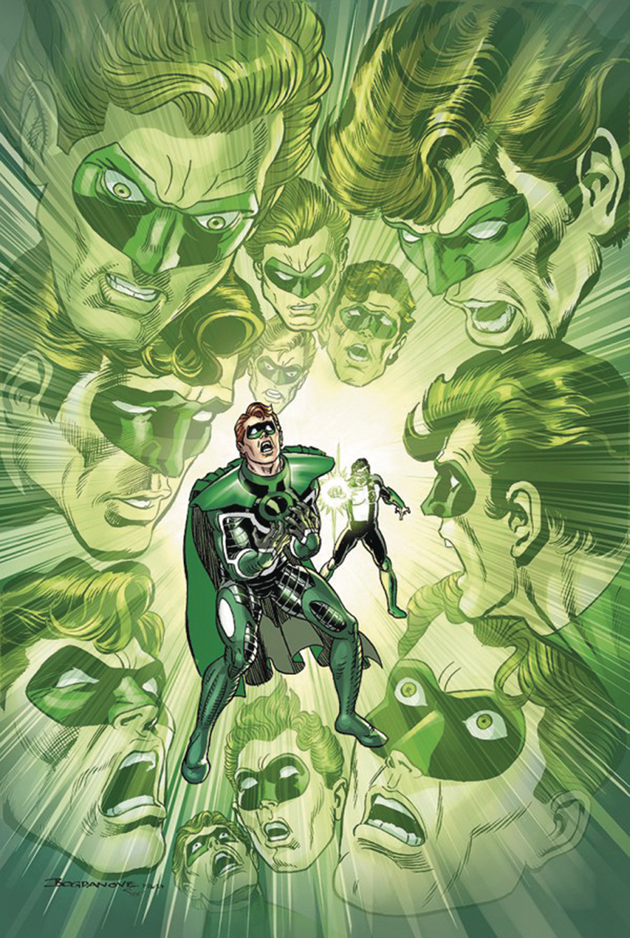 Zero Hour 30th Anniversary Special #1 (One Shot) Cover H DF Ultra-Limited Prismatic Gloss Cover Gold Signature Series Signed By Ron Marz & Dan Jurgens
