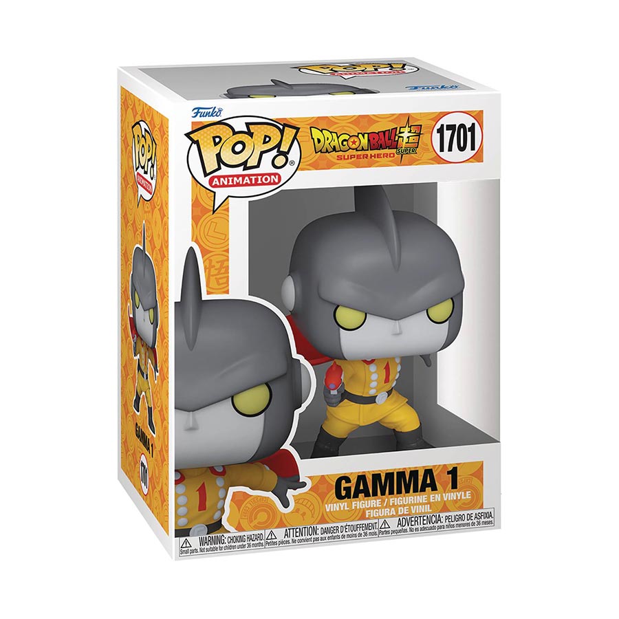 POP Animation Dragon Ball Super Super Hero Gamma 1 Vinyl Figure
