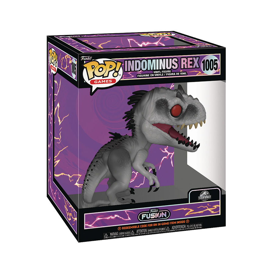 POP Games Funko Fusion Indominus Rex Vinyl Figure