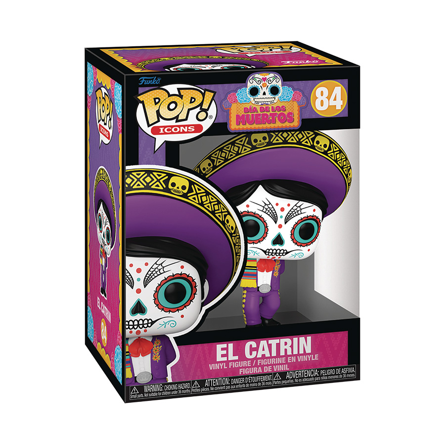 POP Icons Dia De Los Muertos El Catrin Vinyl Figure