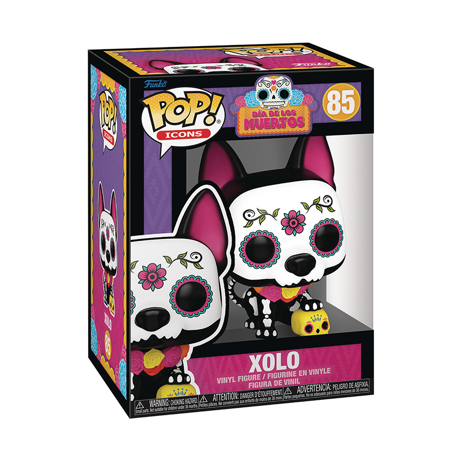 POP Icons Dia De Los Muertos El Xolo Vinyl Figure