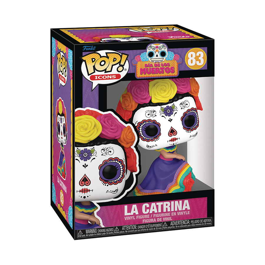 POP Icons Dia De Los Muertos La Catrina Vinyl Figure