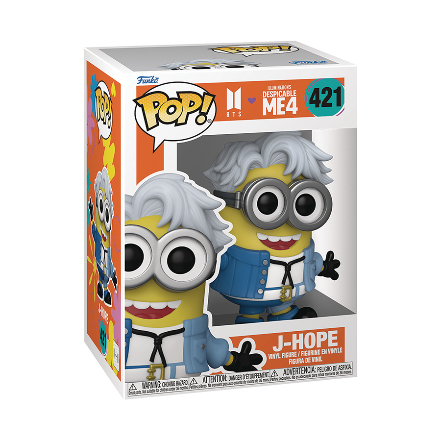 POP Rocks BTS x Minions J-Hope Vinyl Figure
