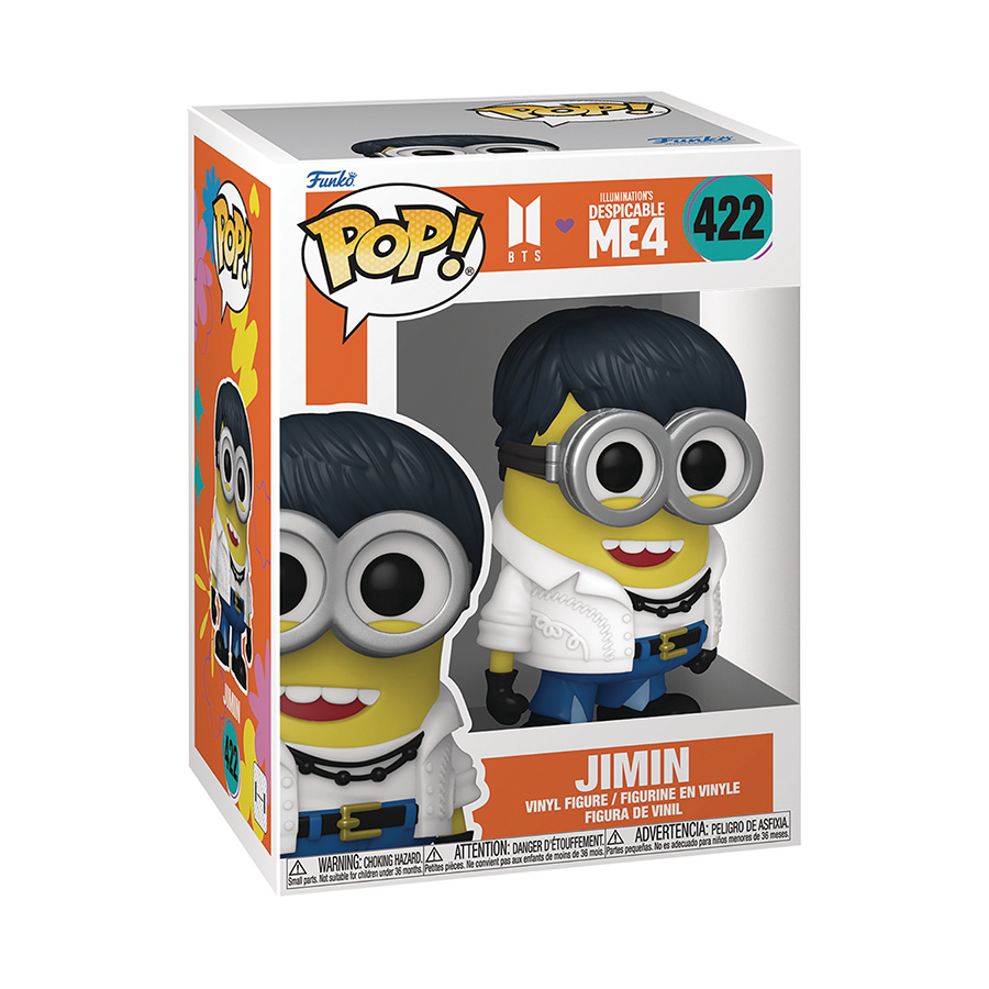 POP Rocks BTS x Minions Jimin Vinyl Figure
