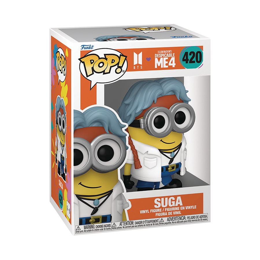 POP Rocks BTS x Minions Suga Vinyl Figure