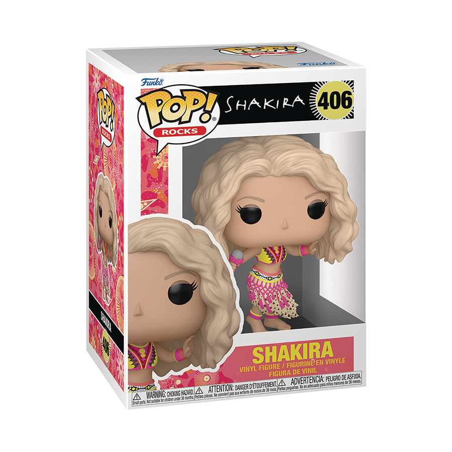 POP Rocks Shakira (Waka Waka) Vinyl Figure