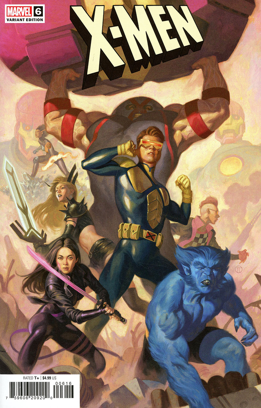 X-Men Vol 7 #6 Cover D Incentive Julian Totino Tedesco Variant Cover