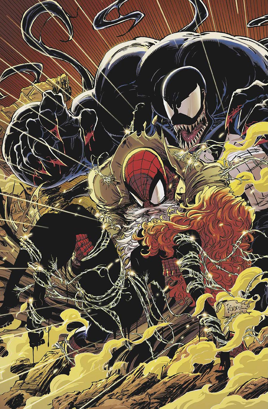 Spider-Man Reign 2 #4 Cover C Incentive Kaare Andrews Virgin Cover