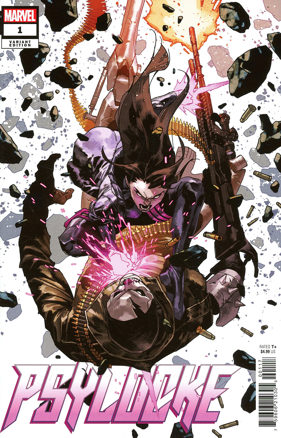 Psylocke Vol 2 #1 Cover G Incentive Yasmine Putri Variant Cover