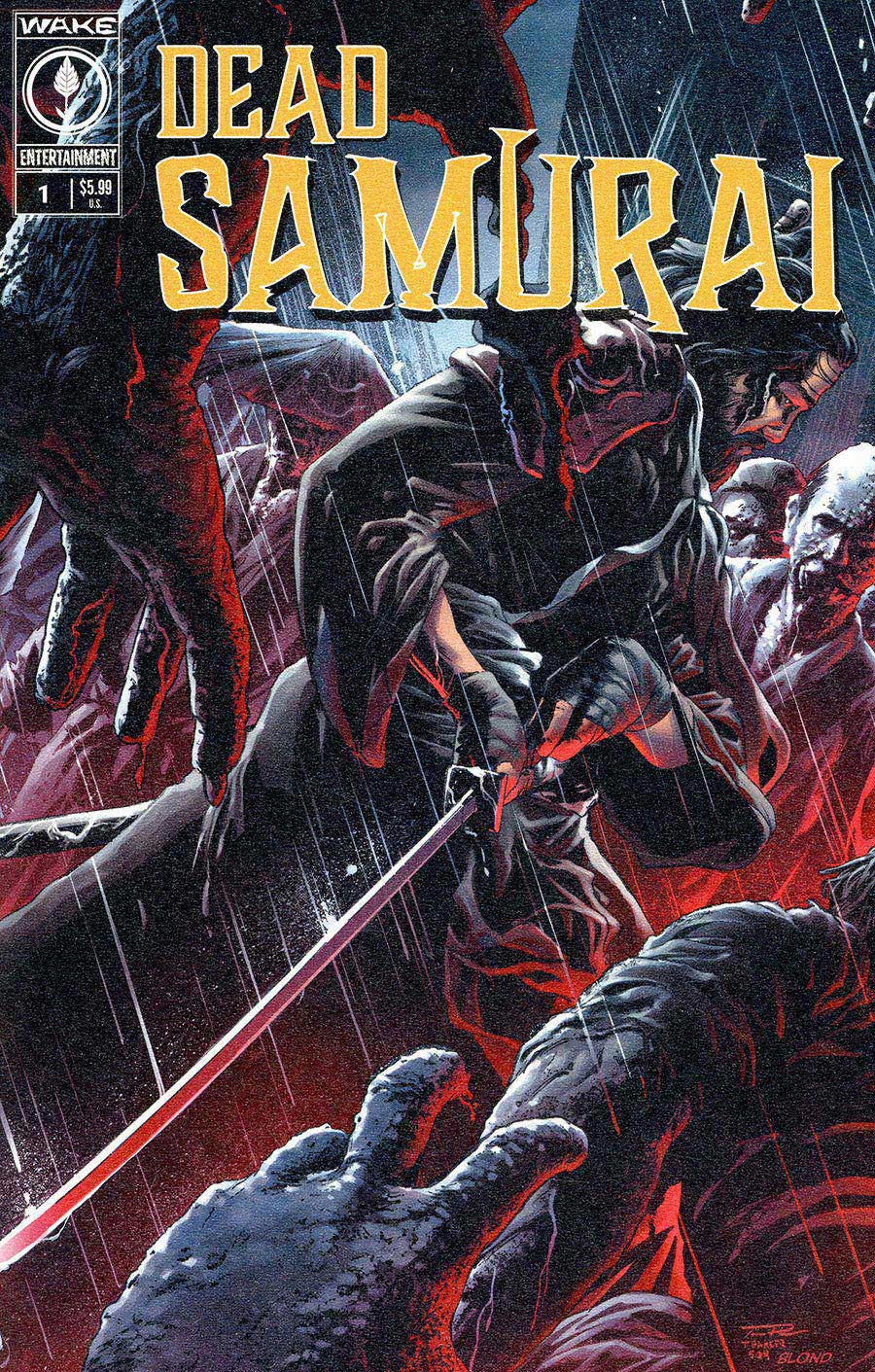 Dead Samurai #1 Cover B Incentive Tony Parker Variant Cover