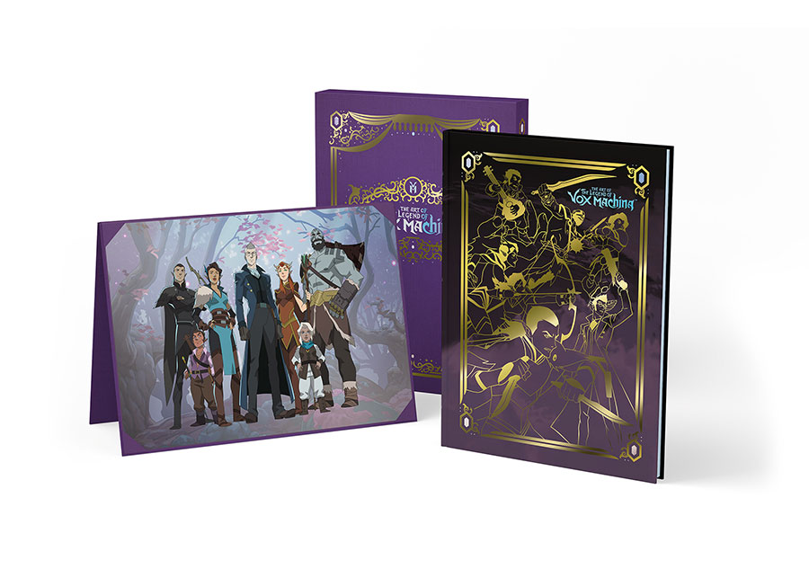 Art Of The Legend Of Vox Machina HC Deluxe Edition