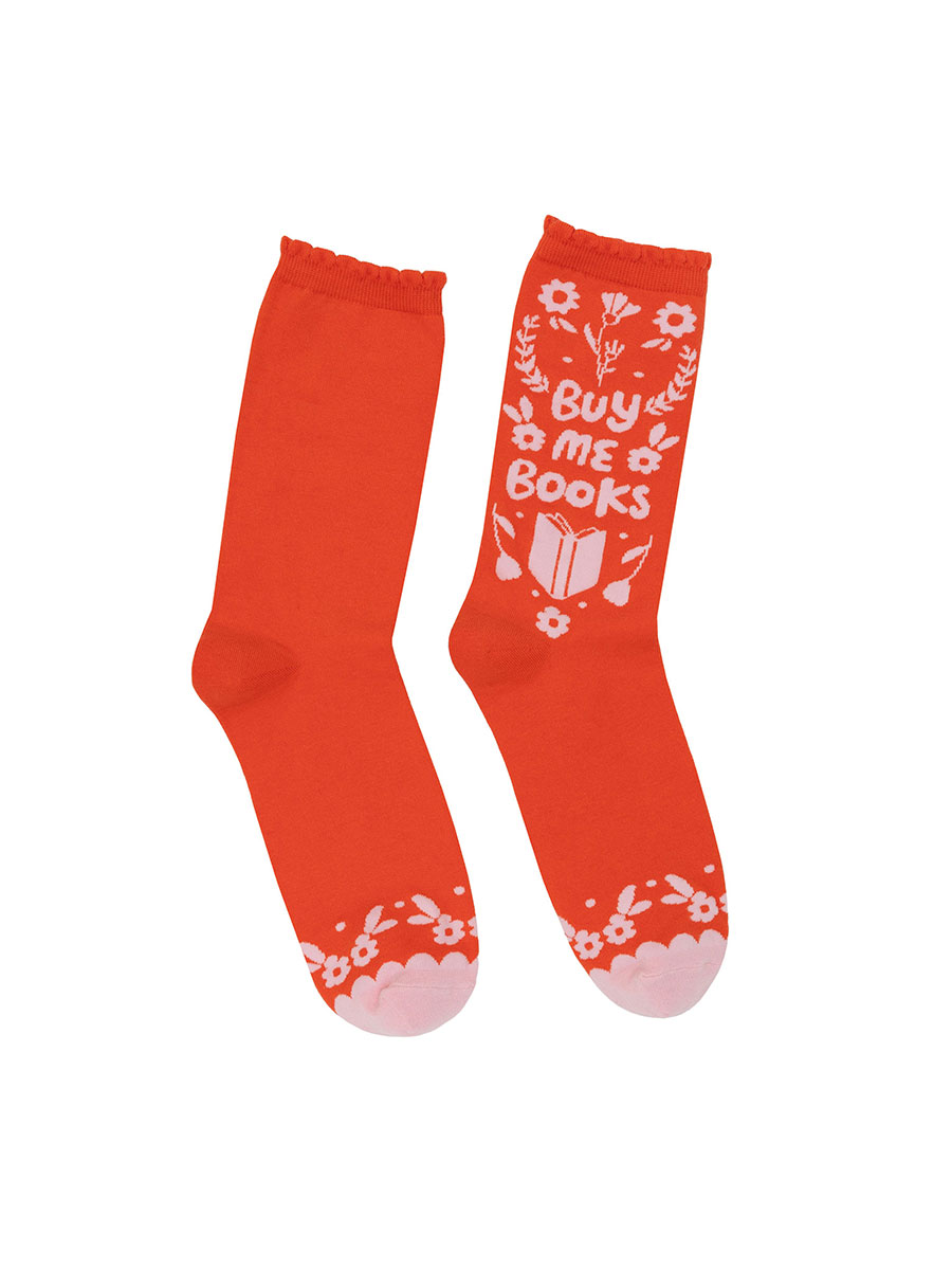 Buy Me Books Socks Large